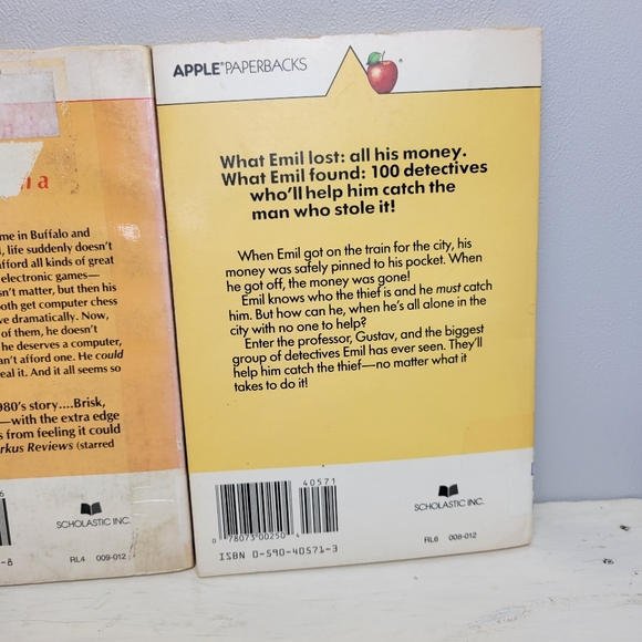 6 Book Bundle Scholastic Apple Set 6 Chapter Books Vintage Modern Mix Fiction - Picture 13 of 16